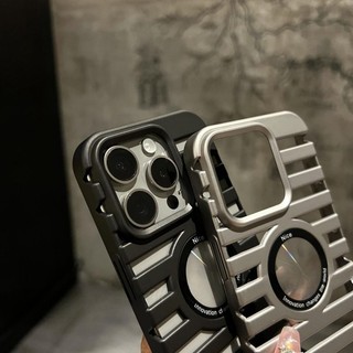 【 Vỏ tản nhiệt rỗng siêu mỏng / Cứng hơn / chống rơi 】 cho iPhone 15 14 13 12 11 Pro max ốp lưng iPhone 15 plus