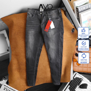 Quần Skinny Jeans Nam Phong Cách Hàn Quốc, Quần Bò Dáng Ôm Siêu Hack Dáng Avocado đẹp