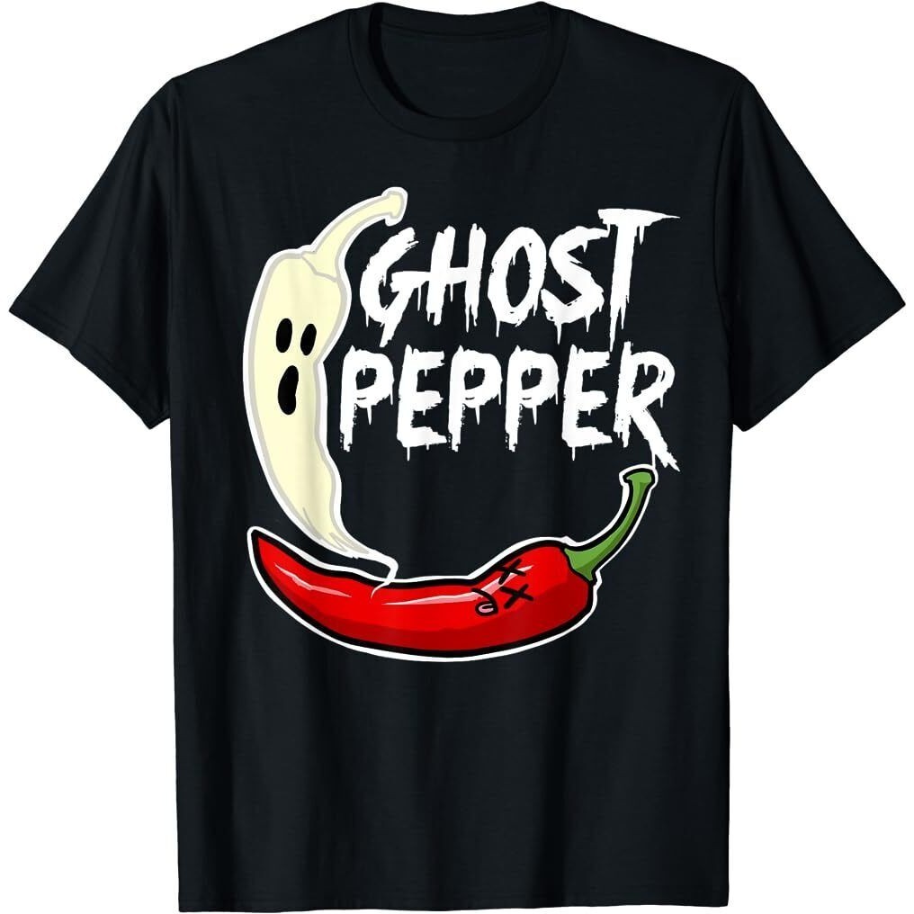 Ghost Pepper Funny Cay Hot Halloween Áo thun Usa