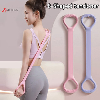 Jetting Yoga Thể Dục Dây Đàn Hồi Silicon Dây Kháng Lực Cho Cánh Tay Lưng Vai Tập Gym Dây Thể Thao Phòng Tập Thể Dục J