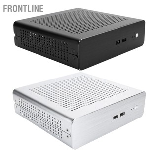 Frontline G60S HTPC Khung xe hoàn toàn bằng nhôm DCATX Bộ nguồn MiniITX dành cho máy tính để bàn