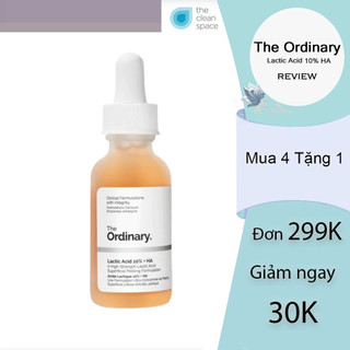 Serum the ordinary lactic acid 10% 5%+ ha 30ml..the clean