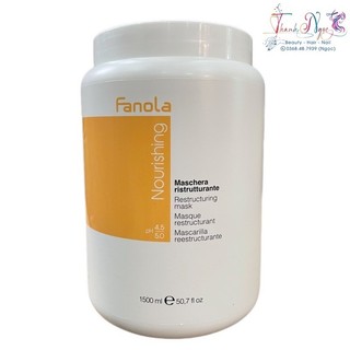 Hấp dầu Fanola Nutricare Mask chăm sóc tóc hư tổn 1500ml ( chính hãng ) - TN