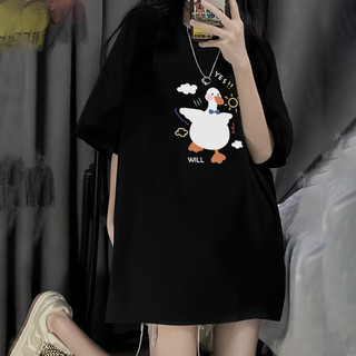 HANUNA Local Brand Áo Thun Phông Form Rộng 100% Cotton BIG SIZE Mùa Hè Phong Cách Mới Phù Hợp Với Áo Thun oversize Rời Phiên Bản Hàn Quốc Rời Giữa Chiều Đen Nguyên Chất Cotton Ngắn Tay Top Nữ