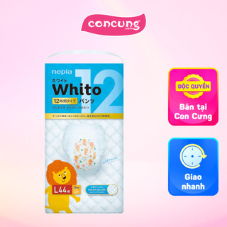 Bỉm tã quần siêu cao cấp Nhật Bản Whito size L 44 miếng
