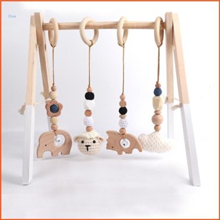 Chua 4 Bộ Đồ Chơi Cảm Giác Cho Bé Chơi Khung Tập Gym Hoạt Động Treo Mặt Dây Giá Thể Dục Trang Trí Xe Đẩy Trang Trí