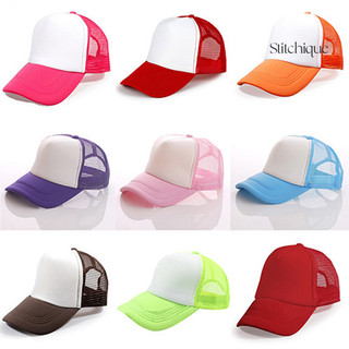Stitchique _ Fashion Unisex Trucker Cap Bóng chày Golf Lưới Mũ có thể điều chỉnh
