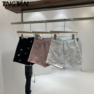 TINGTIAN quần ống rộng quần nữ jean Fashion Stylish Cổ điển Phong cách WLK2451K7H 22Z240527