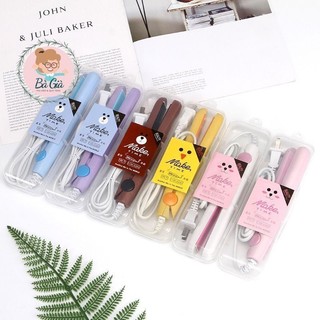 Máy duỗi tóc, máy uốn tóc, ép tóc, kẹp tóc mini hình cute M282