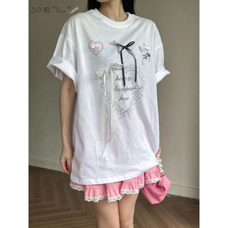 SOERVIMY áo phông áo thun nữ croptop baby tee phổ biến Vintage Đơn giản Fashion WCS2451MXX 22Z240528