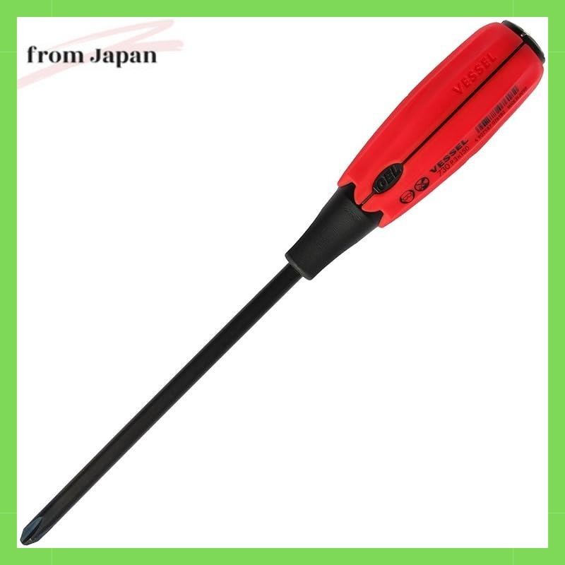VESSEL Super cushion through-cushion screwdriver +3×150 730