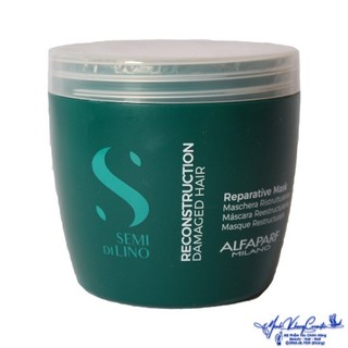 Mặt nạ reconstruction phục hồi tóc hư tổn Semi Dilino Reparative Mask Alfaparf 500ml - MK
