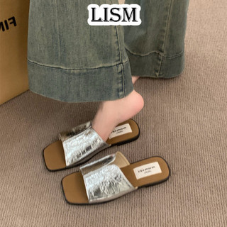 FANHUALUO dép sandal nữ dép nữ đế cao Độn đế Đa năng Hợp thời Tự nhiên FDL2450KL4 21Z240520