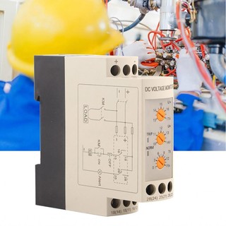 Dajrrhd dc 12v 24v 48v quá áp bảo vệ quá áp và dưới rơ le bảo vệ