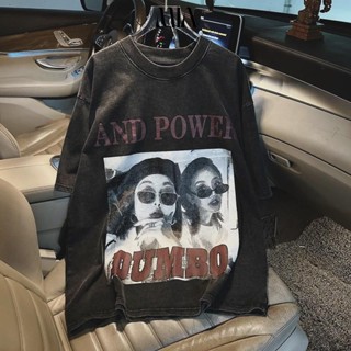 [HÀNG CAO CẤP] Áo Thun Mốc Nữ, áo thun oversize In Hình Vintage, Chất Cotton Mềm Mại, Mát,Thoáng Khí.