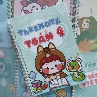 Sổ tay Takenote Toán 4