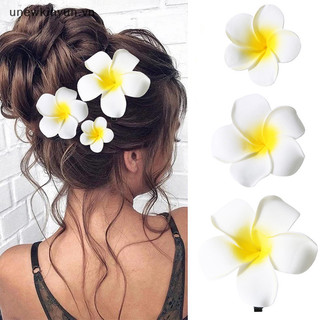 Uu Plumeria Hoa Kẹp Tóc Cho Nữ Bé Gái Kẹp Tóc Trứng Hoa Ngọt Bên Kẹp Tóc Barrettes Hawaii Đảng Phụ Kiện Tóc VN