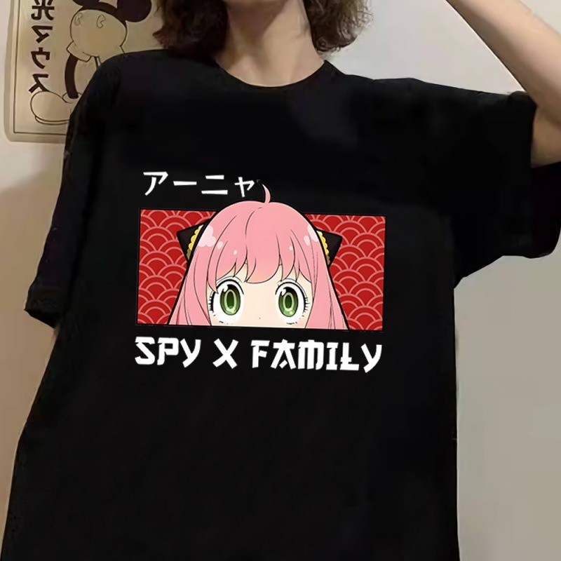 Áo thun Anime Spy X Family Anya Loid Forger Yor Forger Unisex Manga Anime độc đẹp cực HOT giá rẻ S-5