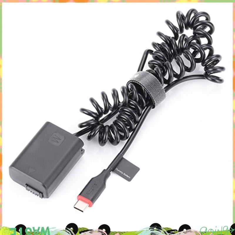Np-fw50 Pin Giả DC Nguồn AC Adapter AC AC AC-PW20 Cho Alpha A6400 ILCE-6400 6500 6300 5000 3000 Came