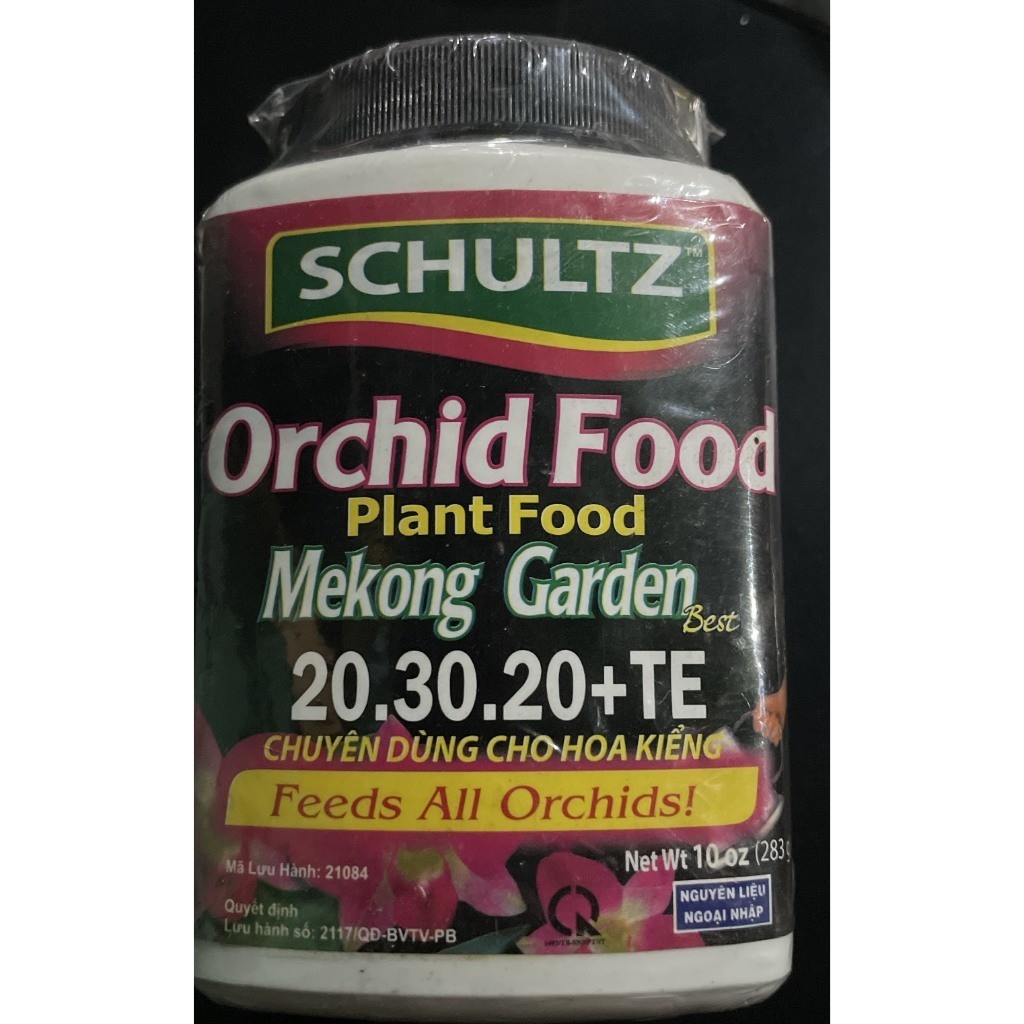 Phân Bón Lá ORCHID NPK 20-30-20+TE hộp thay thế 19-31-17 lọ 283gr Ra Hoa - Đậu Quả