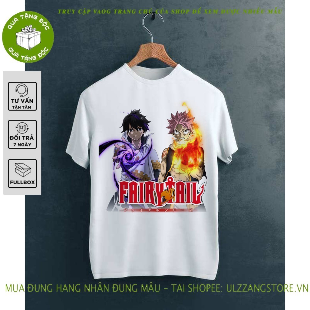 ÁO THUN FAIRY TAIL (TRẮNG)
