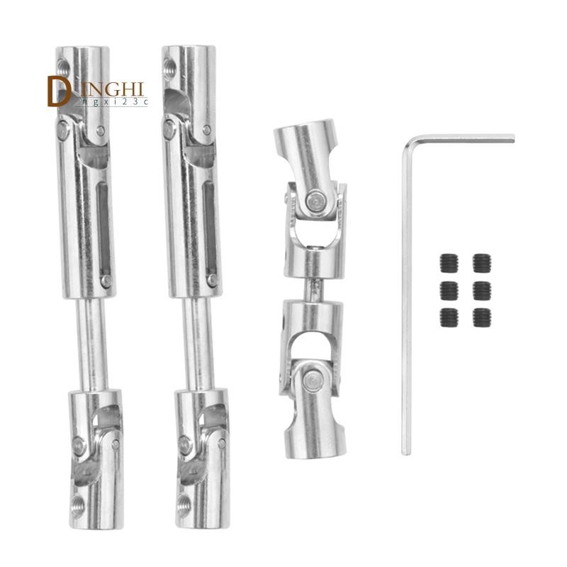3 Trục truyền động kim loại CVD cho WPL B16 B36 JJRC Q60 Q63 Q64 Fayee FY004 MN-77 6WD 6X6 RC Xe nân