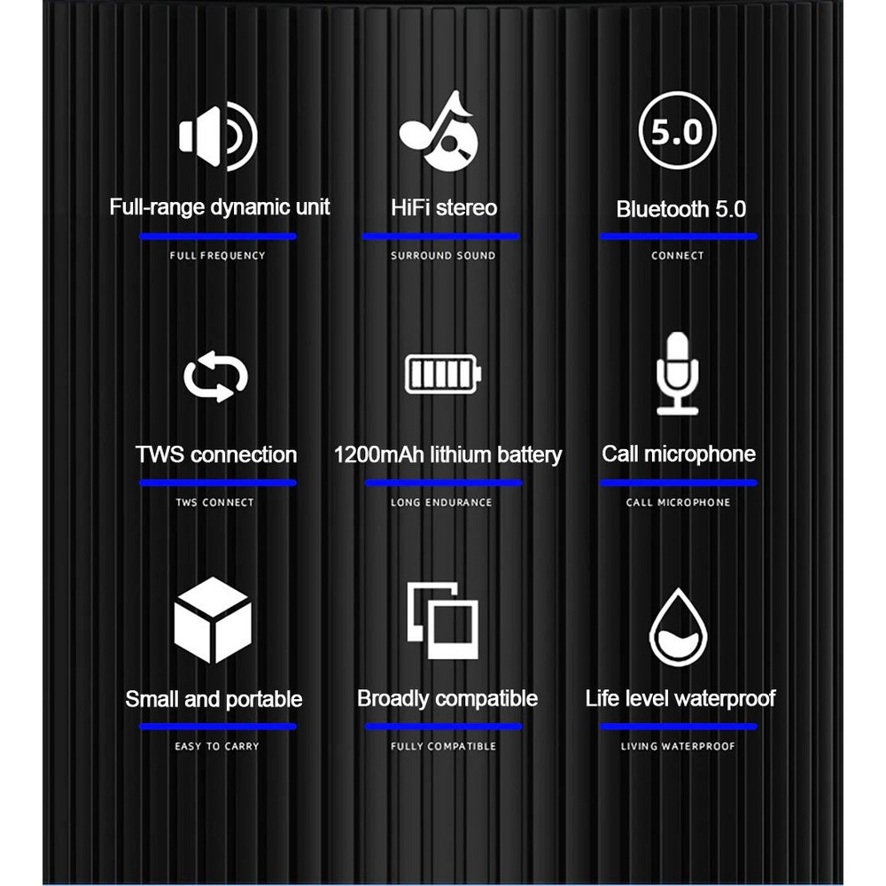 LOA NGHE NHẠC KHÔNG DÂY LENOVO THINKPLUS K3 PRO BT 5.0 ÂM THANH NỔI/TRẦM SÂU ĐÍCH THỰC | BigBuy360 - bigbuy360.vn