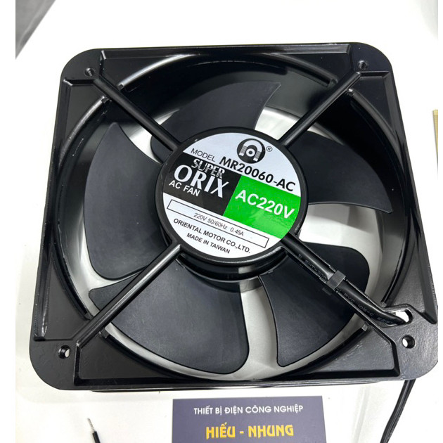 Quạt tản nhiệt 20x20 220v quạt thông gió loại sắt hàng đẹp