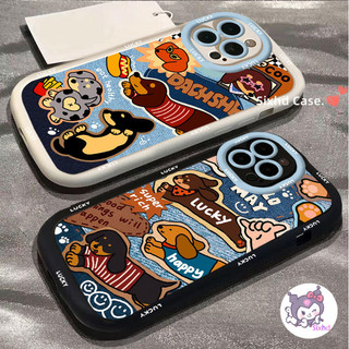 Ốp Lưng OPPO A5 Pro A3 A3X A58 A5s A3s A15 A16 A57 A60 A12 A38 A54 A77s A18 A17 A55 A53 A33 A32 A95 A78 A76 A79 A74 A92 A93 A94 A9 A5 2020 A15s A16s A11K A52 Reno5F 4F Ốp điện thoại Bầu Trời Xanh Hoạt Hình Con Chó Con Mềm