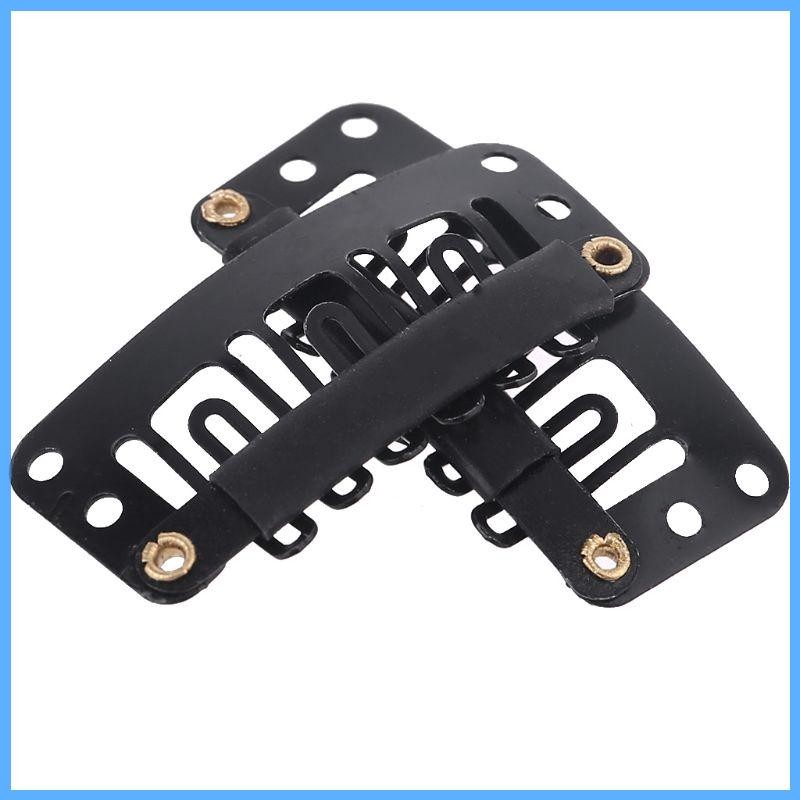 Roy 10 Chiếc 32 Mm Hình Chữ U Kẹp Tóc Kim Loại Cho Phần Mở Rộng Tóc Sợi Ngang Kẹp Tóc Giả