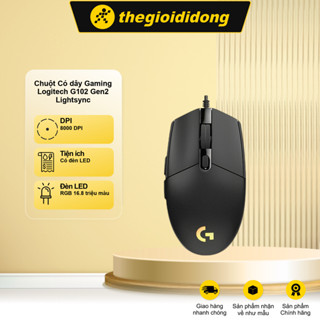 Chuột Có dây Gaming Logitech G102 Gen2 Lightsync