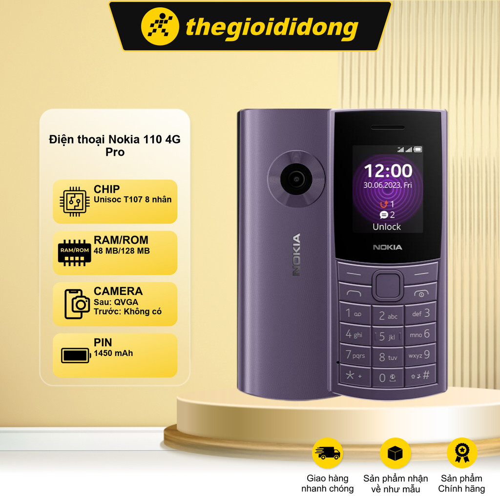 Điện thoại Nokia 110 4G Pro