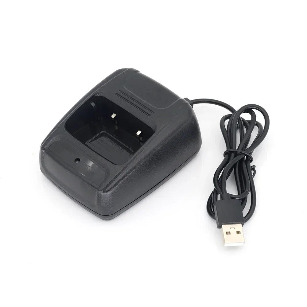 Dành Cho Mới Baofeng 888s Walkie Talkie USB Sạc Di Động Pin Li-ion Cáp USB Đầu Vào 5V 1A Cho 666S 77