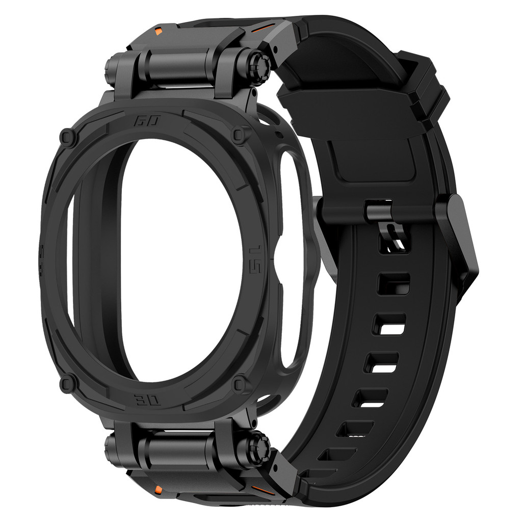 Ốp Lưng + Dây Đeo Cho Samsung Galaxy Watch 7 Siêu Mềm TPU Dây Silicon Kim Loại Dành Cho Samsung Gala