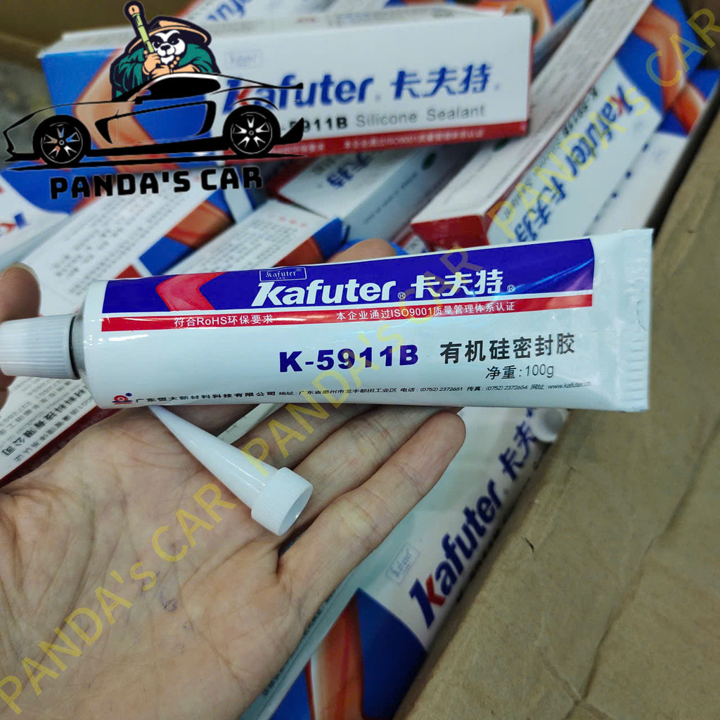(Tuýp 100g) Keo chuyên dụng độ bi led Kafuter K - 5911B ( Màu đen)