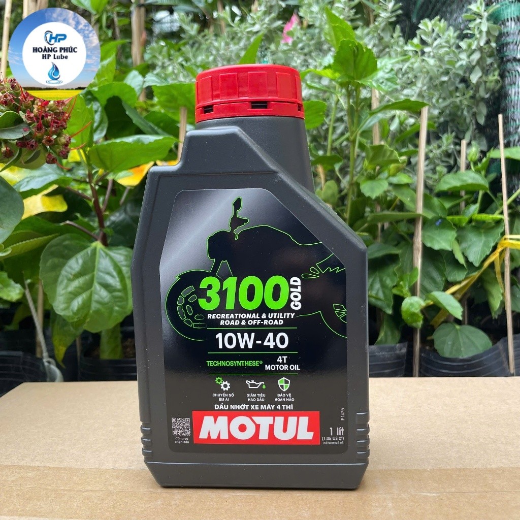NHỚT MOTUL 3100 GOLD 10W40 1L Mẫu Mới - Cam Kết Chính Hãng Motul