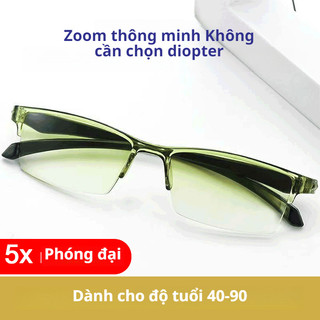Kính đọc sách màu gradient zoom thông minh Kính đọc sách chống ánh sáng xanh
