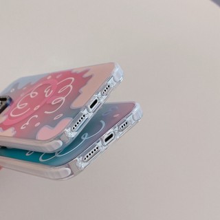 Casetify Pretty Gradient Flower Hard Plastic PC Case cho iPhone 11 15 12 13 14 Plus Pro Max Vỏ
