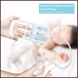 Dụng cụ hút mũi trẻ sơ sinh Máy hút mũi cho bé Thiết bị hút mũi Máy bơm tay silicon Im lặng gelaidvn gelaidvn gelaidvn gelaidvn