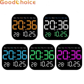 LED Wall Clock Adjustable Brightness Countdown Date Multi-function Display