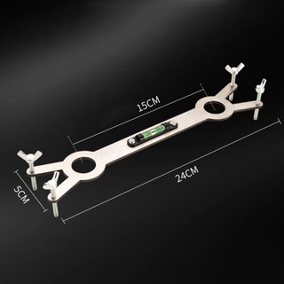 Thiết bị định vị vòi hoa sen nước Thiết bị cân bằng màu bạc Định vị chính xác