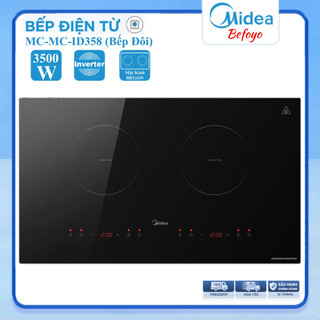 Bếp Từ Midea MC-ID358 (Bếp Từ Đôi, Bếp Điện Từ Inverter Công suất 3500W)