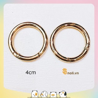 Khoen tròn mở 40mm (1 cái)