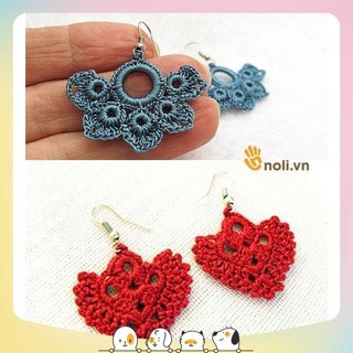 Khuyên tai làm đồ handmade (10 đôi)