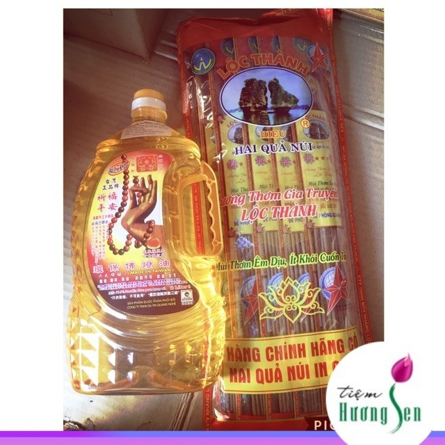 Combo nhang cuốn tàn + bình dầu 2 lít