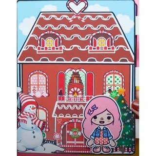 Ngôi Nhà Noel của cô Tiểu Thư tóc Hồng đáng yêu - happyfunny