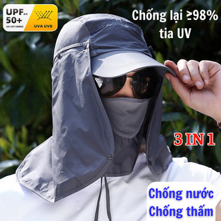 Mũ Chống Nắng Thiết Kế Có Thể Tháo Rời Với 3 Cách Đội Khác Nhau, Vải Thoáng Khí Mềm Chống Tia UV Đầy Phong Cách MCM Home