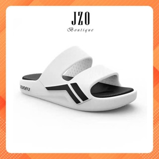 Dép lê nam hai quai ngang dáng bánh mì - Chất liệu EVA đúc nguyên khối siêu nhẹ LUOFU 6238