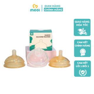 Núm Bình Sữa Kamidi Chất Liệu Silicon, Núm 1 Tia, Núm 3 Tia, Núm Tia Y, Núm Tập Hút