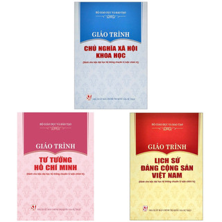 Sách - combo giáo trình tư tưởng hồ chí minh + giáo trình lịch sử đảng + chủ nghĩa xã hội khoa học-sự thật